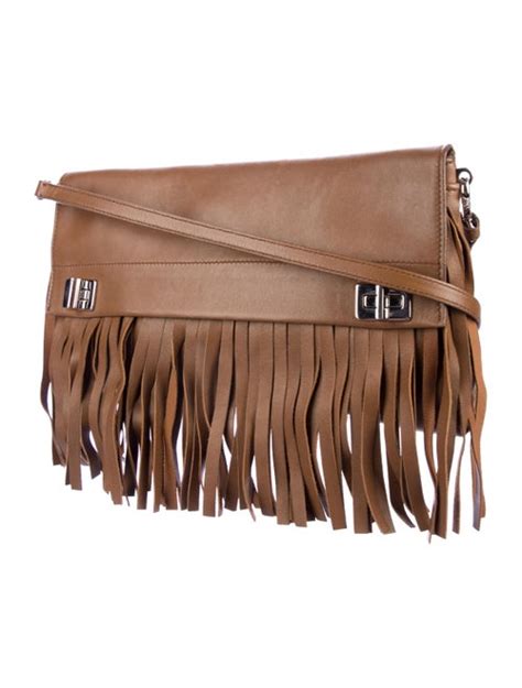 Prada Nappa Fringe Crossbody Bag 